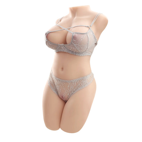 T519(20.32lb) Curvy Lightweight 55cm Sex Doll Torso&Plump Breasts&Large round nipples