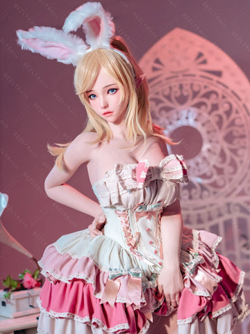 F4693-155cm(5.1ft)-38kg 2.2cf Caria E Cup Mini Anime ROS Silicone Asian Chinese Adult Sex Doll｜Bezlya Doll