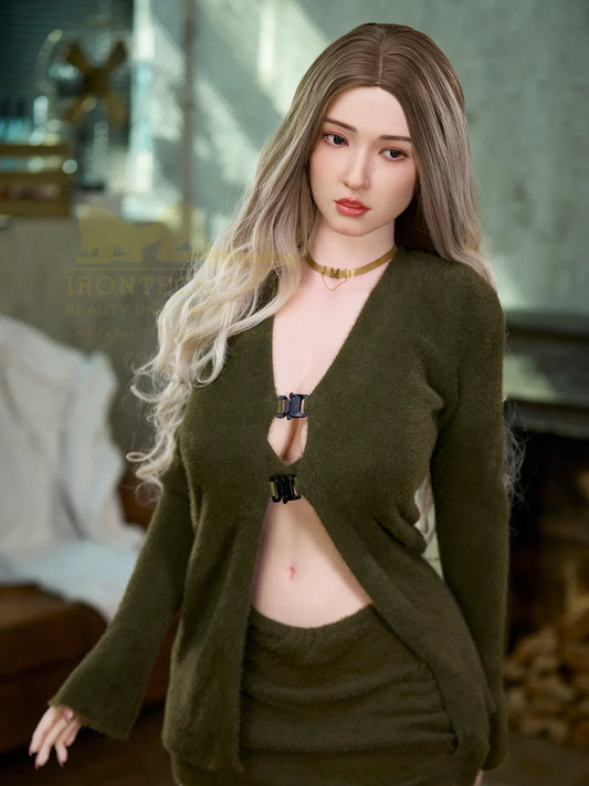 F2242-159cm(5.2ft) F Cup S7 Silicone Chinese Sex Doll｜Irontech Doll