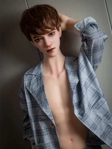 F111- 165cm-37kg Freddy K-pop Style Man  Femboy toy masturbator Realistic Life-size Male Sex Doll | qita doll