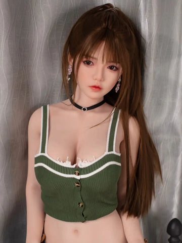 F5006-160cm/5ft3 D Cup Asian Silicone Sex Doll | JX Doll