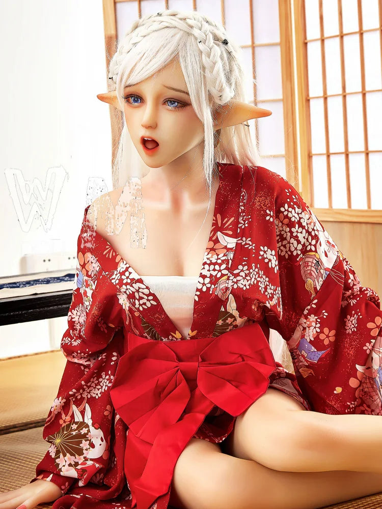 F455-156cm(5.1ft)-27kg C Cup Small breast Asian Anime Alien TPE Sex Doll | WM Doll