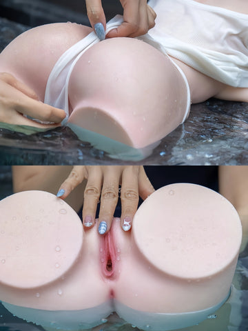 T63-(20.7lb)Lightweight Luxury Tiny Silicone Sex Doll Torso|Gel Breasts【Sigafun Doll】