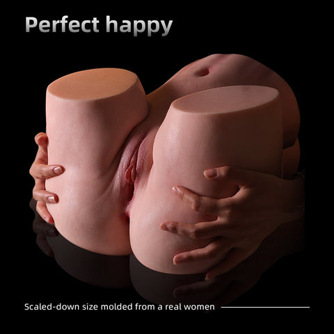 A660-(25.5lb)Super Elastic Butt Sexy And Real Realistic Big Ass Sex Doll Torso