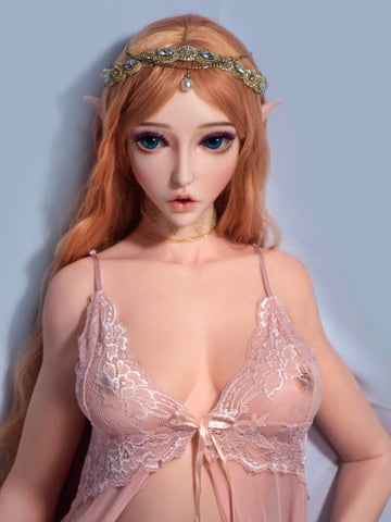 F537-Elsa Babe-150cm/5ft-27.5kg Full Silicone Mini Sexy Anime Hentai Sex Dolls | Elsa Babe