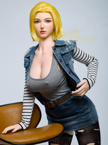 F2244-159cm(5.2ft)-45kg F Cup S41 Hot Sexy Realistic Robot Anime Silicone Sex Doll｜Irontech Doll