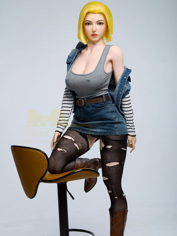 F2244-159cm(5.2ft)-45kg F Cup S41 Hot Sexy Realistic Robot Anime Silicone Sex Doll｜Irontech Doll