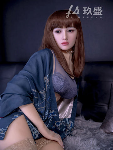 F622—Mireya 160cm/5ft2 37kg D Cup Real TPE Body+ Silicone Head Cartoon Anime Sex Doll |Jiusheng Doll