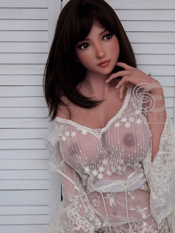 F923-161cm(5.3ft) 35kg Tracy F Cup Brunette Japanese Girl Sexy Love TPE Sex Doll｜SE Doll