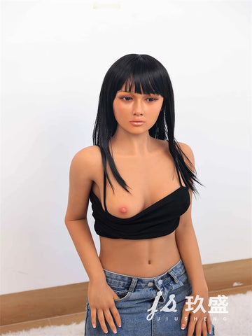 F643—Fiona 163cm/5ft3 37kg F Cup Real TPE Body+Silicone Head Japanese Life-sized Sex Doll|Jiusheng Doll