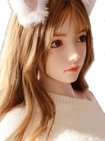 F5012-160cm/5ft3 D Cup Snowy Asian Cute Silicone Sex Doll | JX Doll