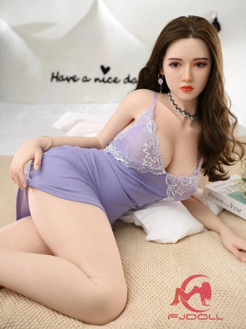 F3645-170cm-45kg Anna E cup Mature Curvy Beauty Silicone Sex Doll | FJ Doll