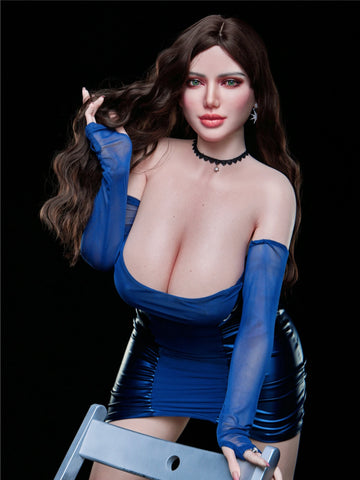 F1241-162cm/38kg I Cup Celine Big Tits Silicone SSBBW Sex Doll｜Irontech Doll