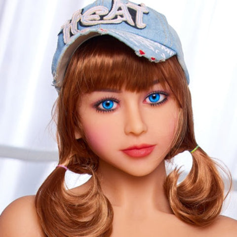 H164 Young Girl Sex Doll Head【Irontech Doll Head】