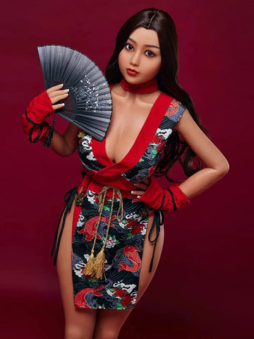 F146-153cm/5ft E cup Busty Curvy TPE Sex Doll｜Irontech Doll