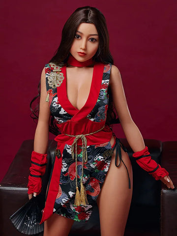 F146-153cm/5ft E cup Busty Curvy TPE Sex Doll｜Irontech Doll