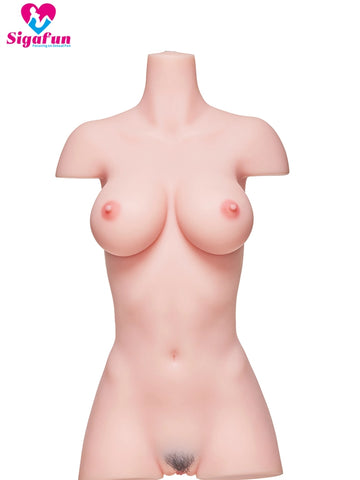 T66-(44lb)Luxury TPE Torso Doll with Large Breasts M16 connector