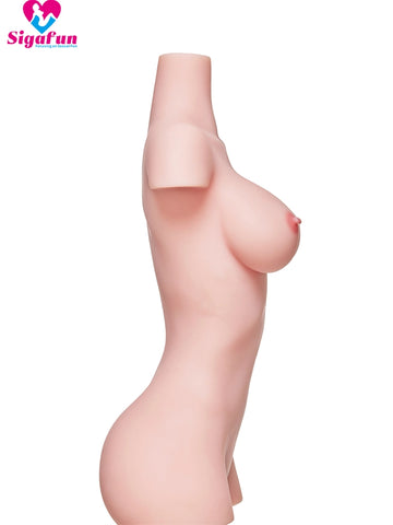 T66-(44lb)Luxury TPE Torso Doll with Large Breasts M16 connector