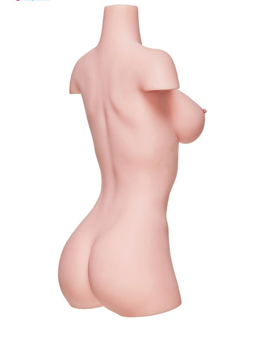 T66-(44lb)Luxury TPE Torso Doll with Large Breasts M16 connector