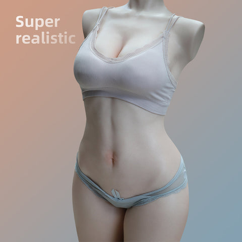 T68-(50.7lb)Human-size Luxury Silicone Sex Dolls For Sale Silicone Torso Sex Doll｜Big Soft Tits