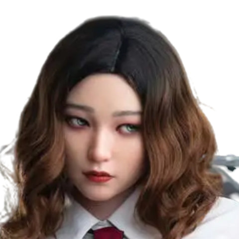 H786 Sex Doll Head-Silicone-The Asian beauty crafted to perfection【Irontech Doll Head】