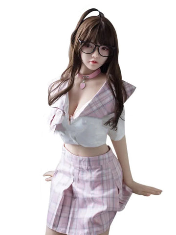 F5010-160cm/5ft3 D Cup Min Chinese Cute Silicone Sex Doll | JX Doll