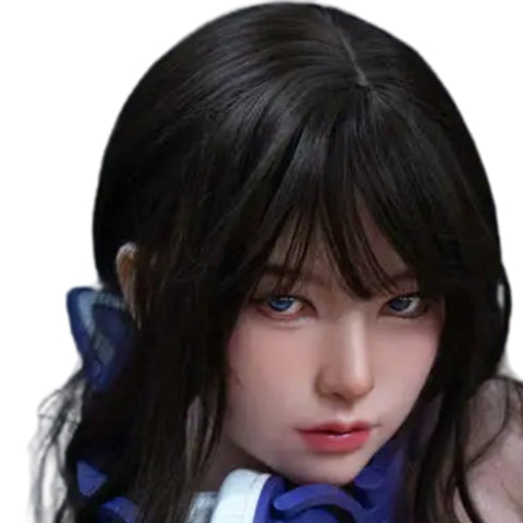 H795 Sex Doll Head-Silicone-mischievous Korean student 【Irontech Doll Head】