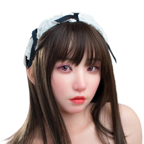 H788 Sex Doll Head-Silicone-Your little slave【Irontech Doll Head】