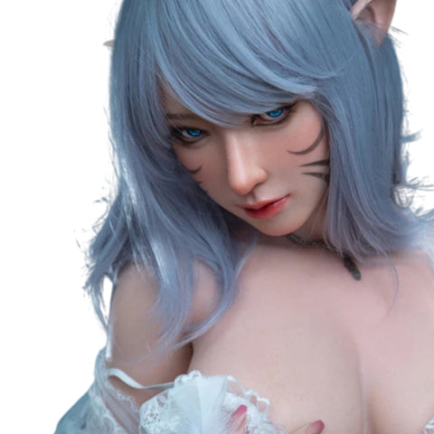 H798 Sex Doll Head-Silicone-mimics a stunning ocean mermaid【Irontech Doll Head】