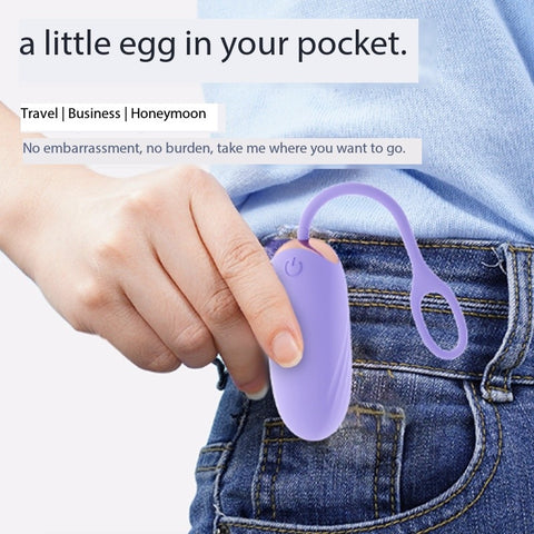 D042- APP applet wireless remote control vibrating egg for women shemale&trans people