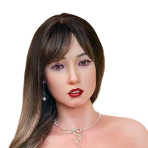 H927 Sex Doll Head-Silicone- Japanese Fasion Model【Irontech Doll Head】