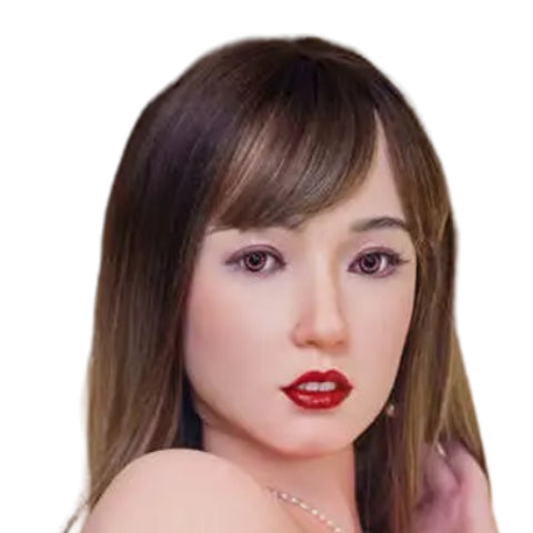 H927 Sex Doll Head-Silicone- Japanese Fasion Model【Irontech Doll Head】