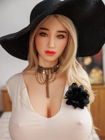 F3894-170cm/5ft6 N Cup Huge Boobs Blonde Asian TPE Sex Doll | HR Doll