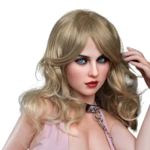 H818 Sex Doll Head-Silicone-  Like an incredibly beautiful and passionate neighbor【Irontech Doll Head】