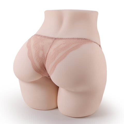 A685-(42.9lb)Super Soft Gel-Butt TICHT FAT Realistic Ass Sex Doll Torso