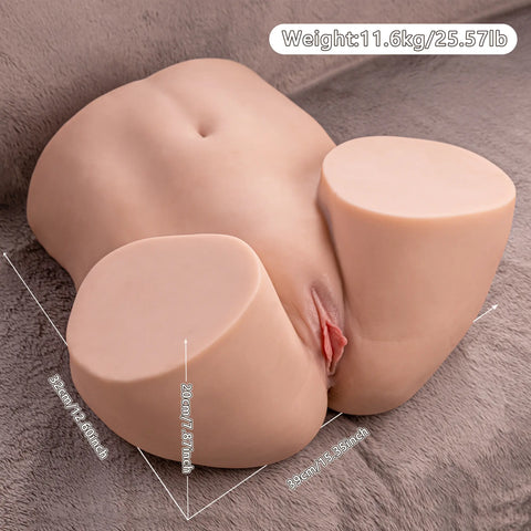 A17-(25.57lb)  Sucking & Vibration Butt Robot Sex Doll Big Ass Mastubator