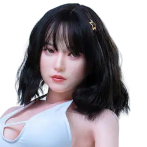 H934 Sex Doll Head-Silicone- Flirtting Korea Girl【Irontech Doll Head】