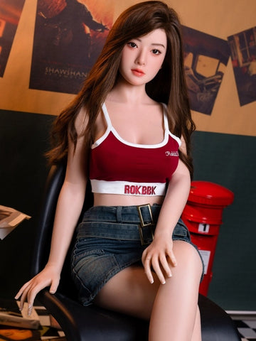 F4939-158cm(5.1ft) -36.3kg  Asian Celebrity TPE Sex Doll | Qian You