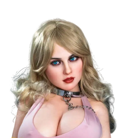 H818 Sex Doll Head-Silicone-  Like an incredibly beautiful and passionate neighbor【Irontech Doll Head】