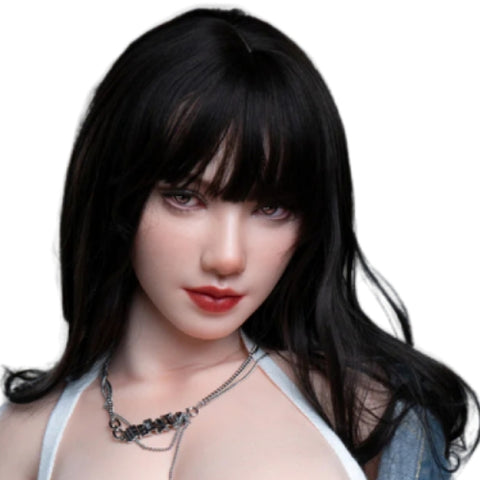 H814 Sex Doll Head-Silicone-Like a Thai pop star【Irontech Doll Head】