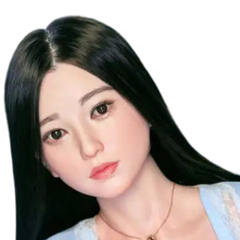 H797 Sex Doll Head-Silicone-obey your every command with its natural Korean beauty【Irontech Doll Head】