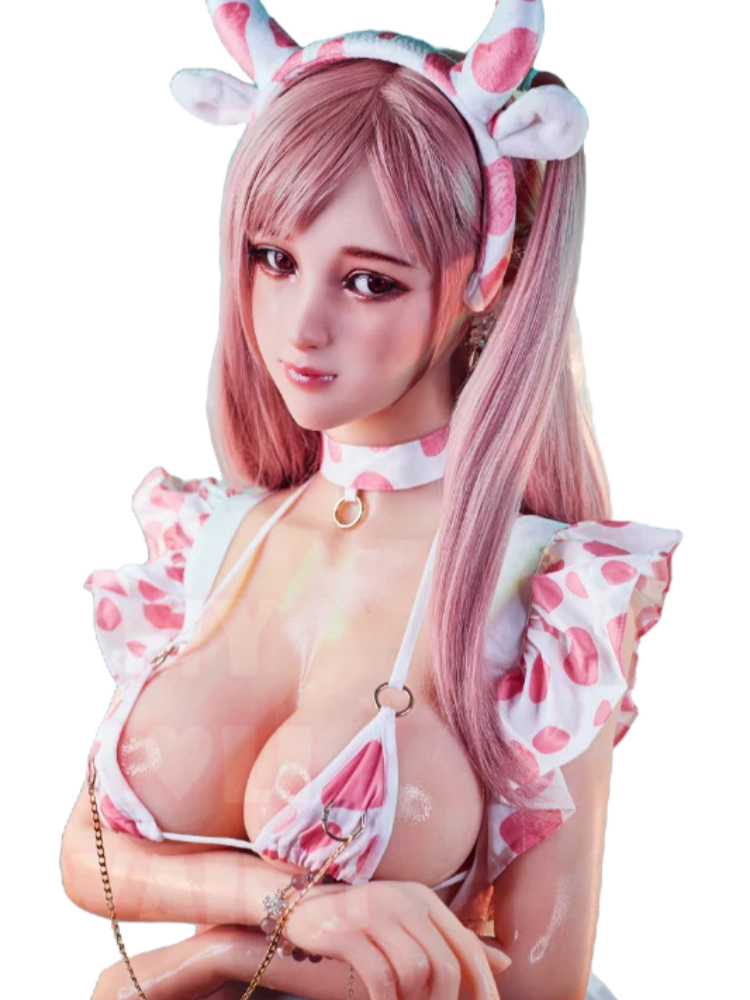 F061-Riko 150cm/4ft9 Premium TPE Hentai Japanese Sex Doll Silicone Head