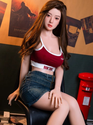 F4939-158cm(5.1ft) -36.3kg  Asian Celebrity TPE Sex Doll | Qian You