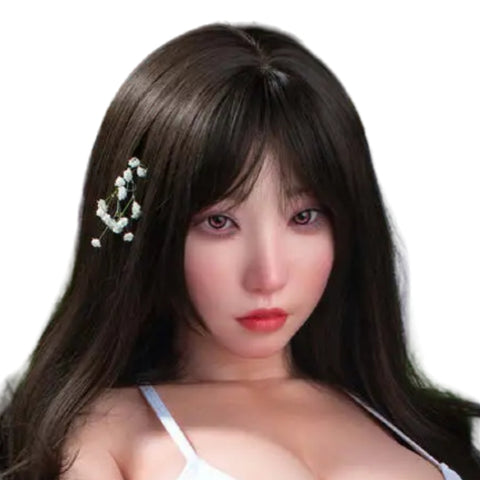 H803 Sex Doll Head-Silicone- Chinese girl awaits your love and care【Irontech Doll Head】