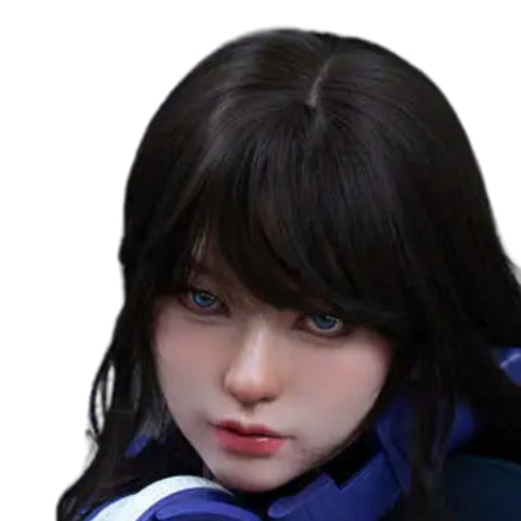 H795 Sex Doll Head-Silicone-mischievous Korean student 【Irontech Doll Head】