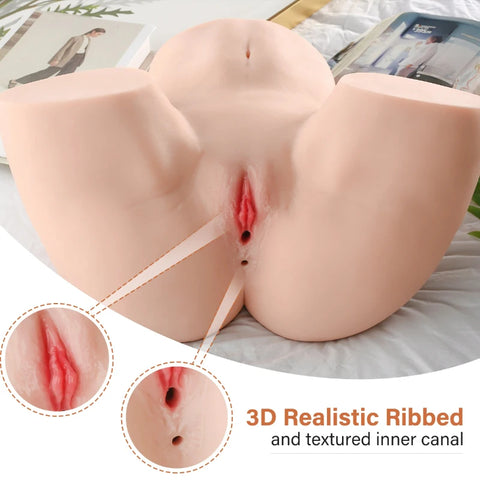 A517 (24.25lb )Sex Doll Bottom&Realistic 3D Ass Sex Doll