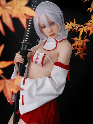 F4649—156cm/5ft2-26kg Kaiya B Cup Premium Japanese Anime Silicone Sex Doll | Jiusheng Doll