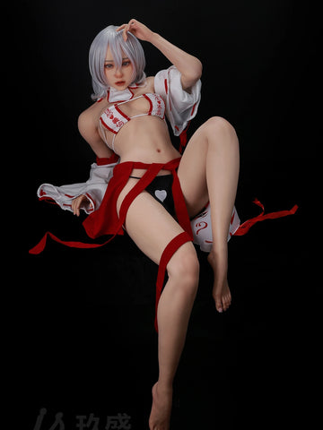 F4649—156cm/5ft2-26kg Kaiya B Cup Premium Japanese Anime Silicone Sex Doll | Jiusheng Doll