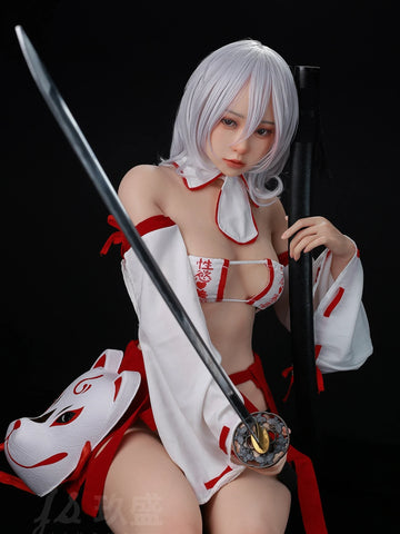 F4649—156cm/5ft2-26kg Kaiya B Cup Premium Japanese Anime Silicone Sex Doll | Jiusheng Doll