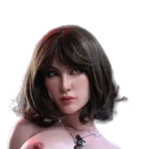 H793 Sex Doll Head-Silicone-feel like a true secret agent ready for all your wildest missions【Irontech Doll Head】